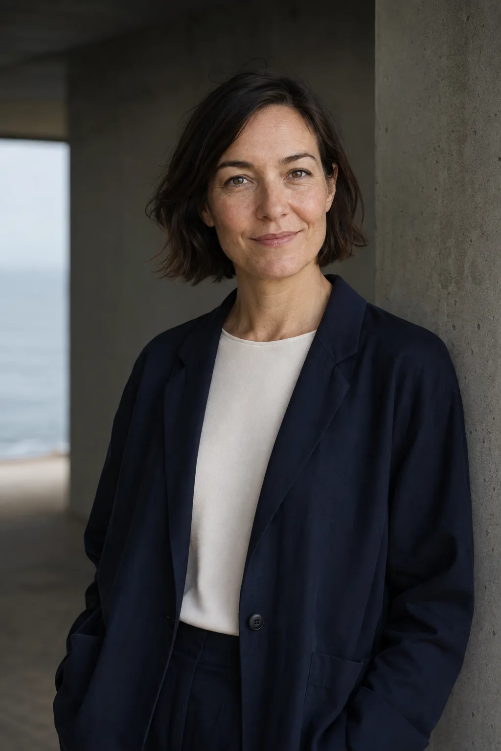 KI-generiertes Porträt der fiktiven Coach-Persona Nora Wendt